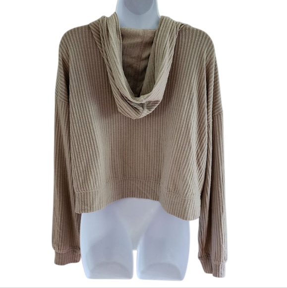 Spiritual Gangster Mila Pullover Cropped Hooded Sweater - Women's - Picture 7 of 11